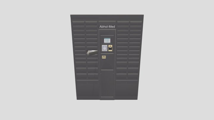 Abhol Med Dark Grey 3D Model