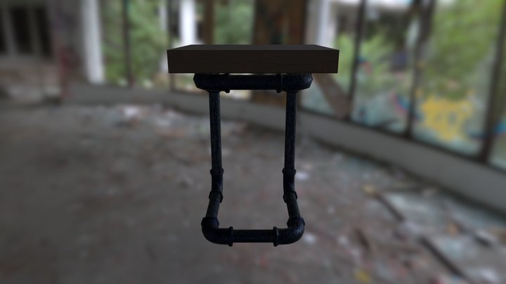 high chair 3D Model
