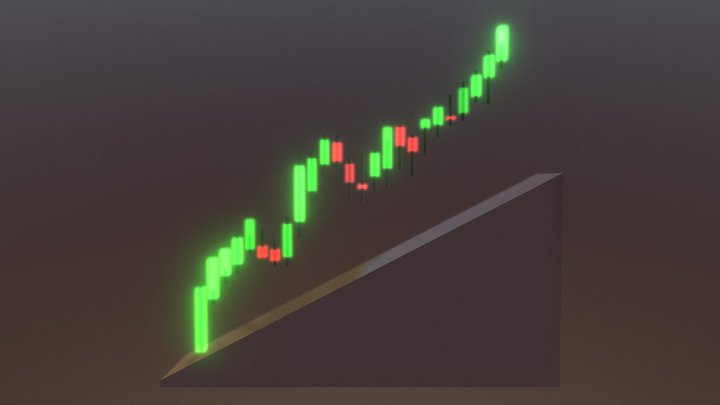 Growth chart 3D Model