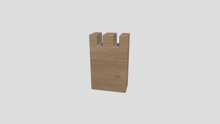 wall block 3D Model