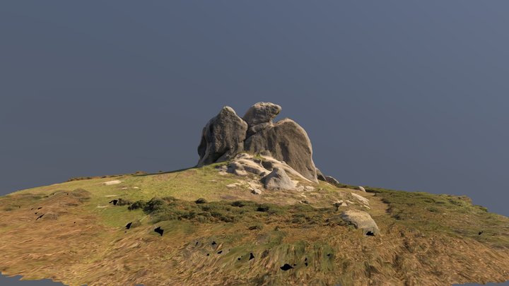 Rocca dell' Aquila - Altopiano dell' Argimusco 3D Model