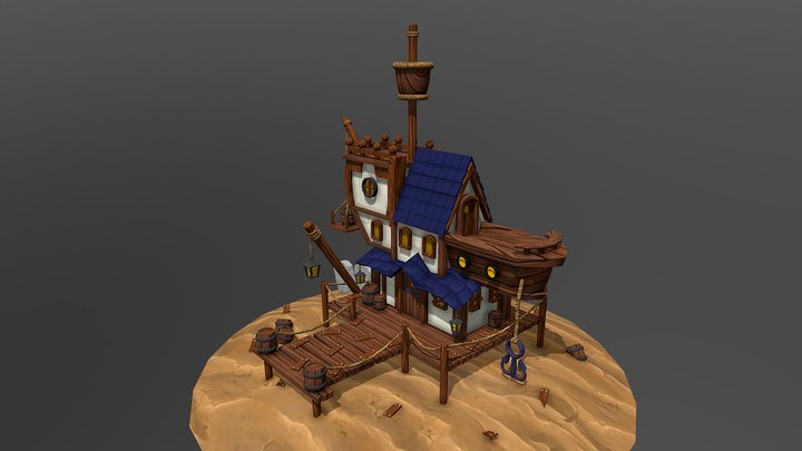 Pirate Tavern 3D Model