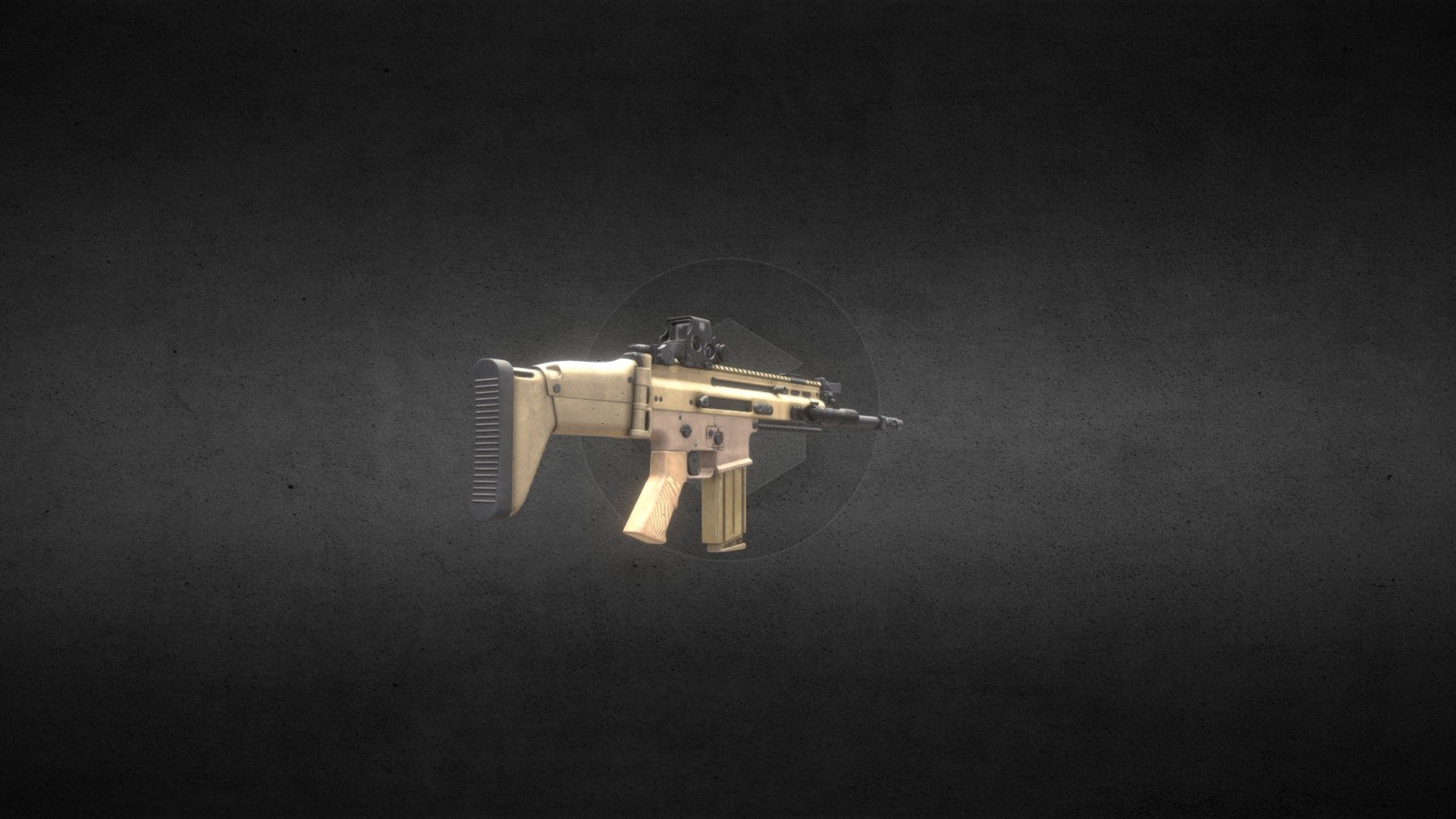 FN SCAR 17S - 3D model by karolgil [6d543b3] - Sketchfab