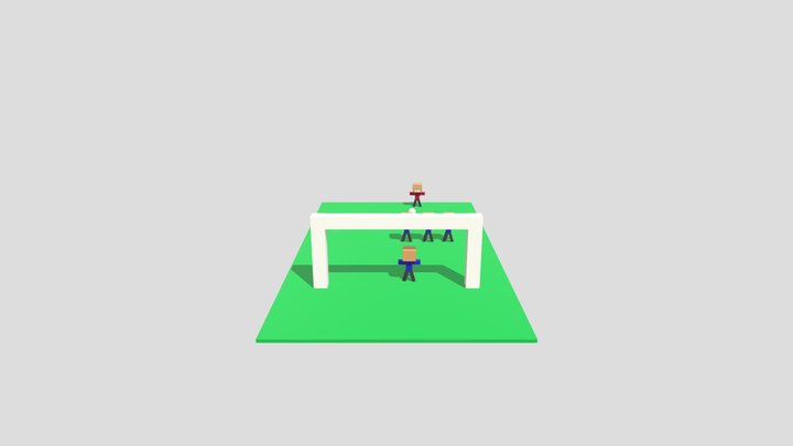 Football 3D Model