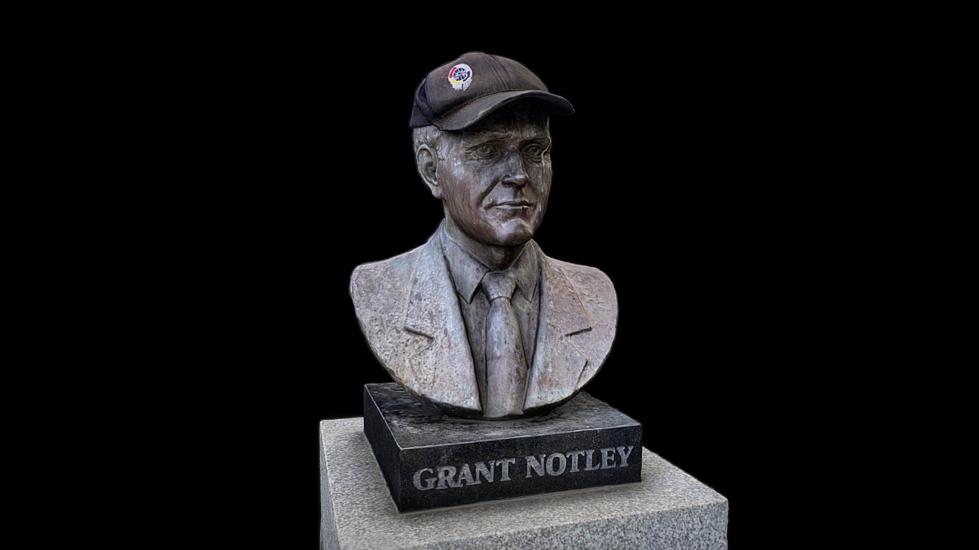 Bust of Walter Grant Notley