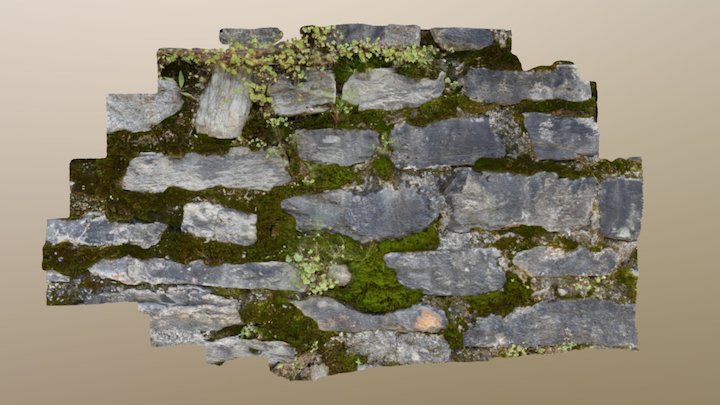 Stone Wall Nr.6 3D Model