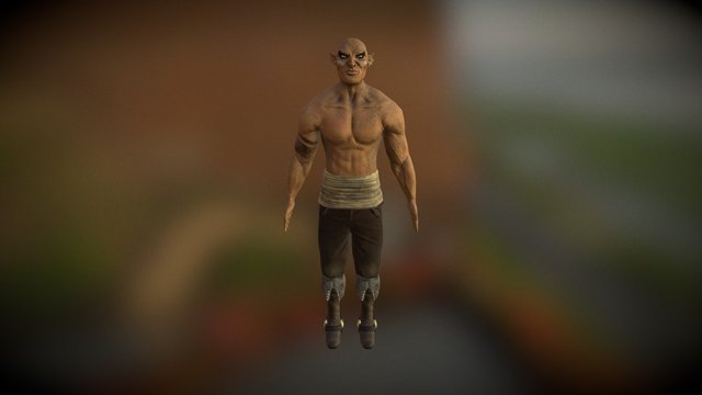 Grogull 3D Model