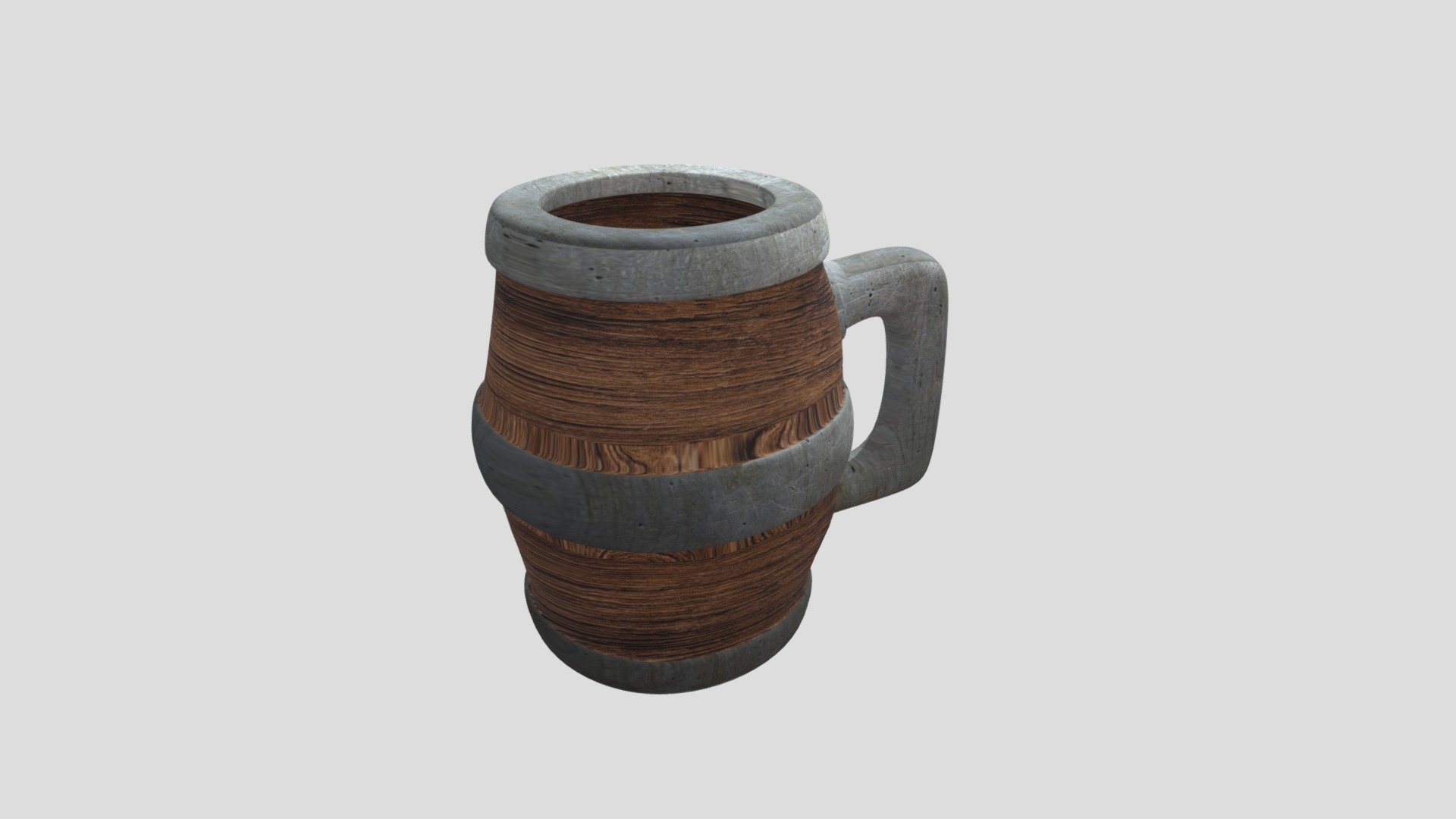 Realistic Medieval Mug - 3D model by Vitor Toledo (@VitorToledo ...