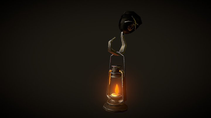 Pirate lantern 3D Model
