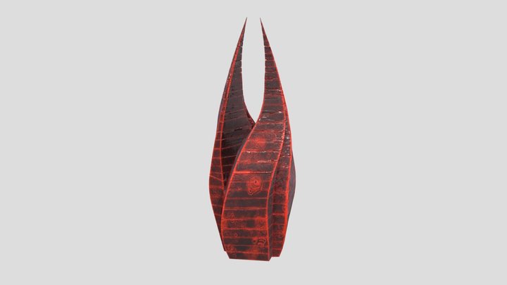 The Red Marker 3D Model