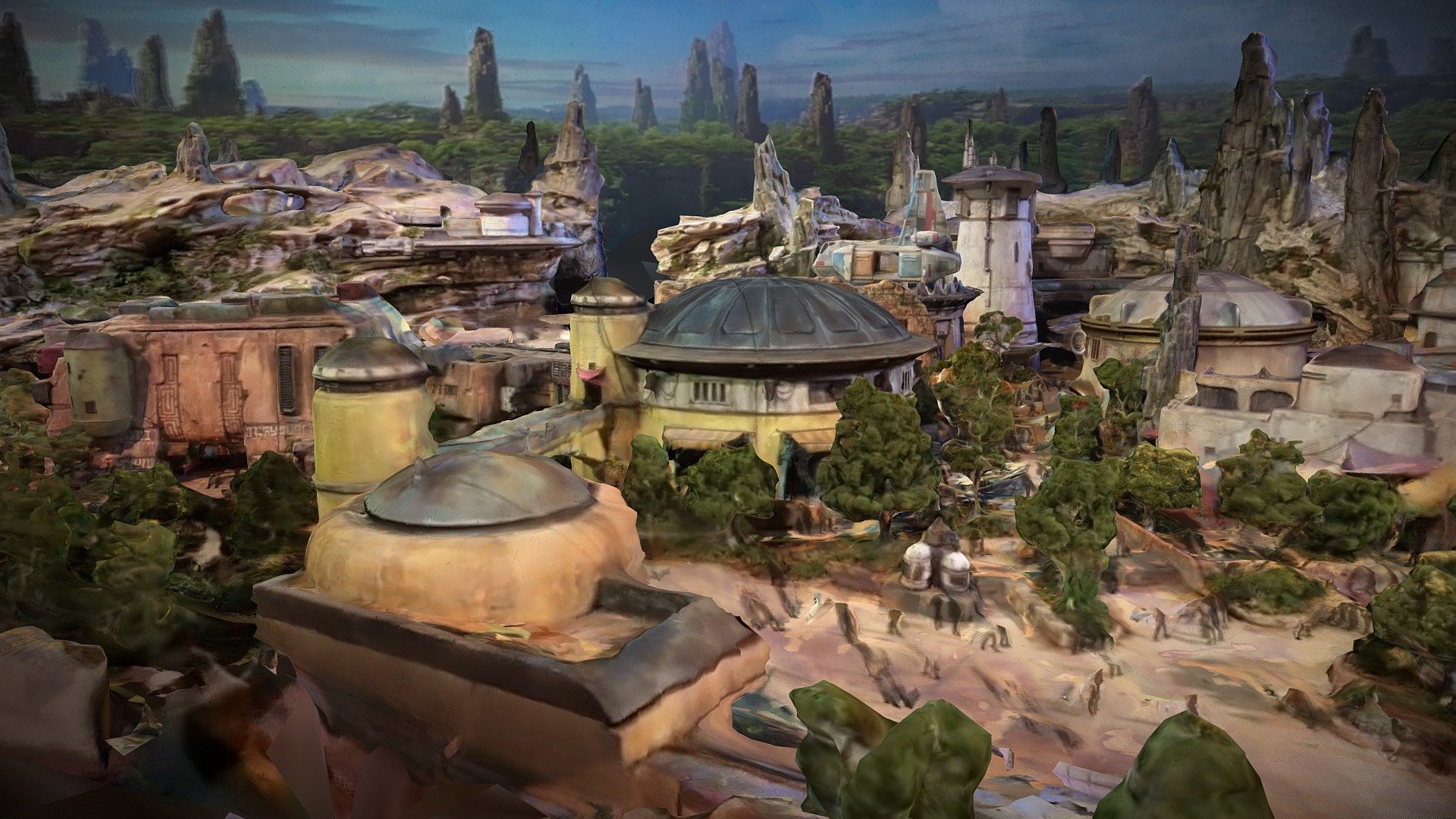 Galaxy's Edge: Annotated Model — Sketchfab embed 3D viewer