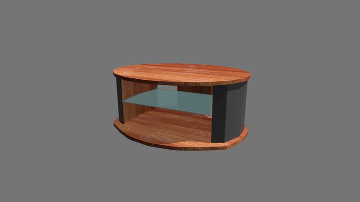 Tv Table 3D Model