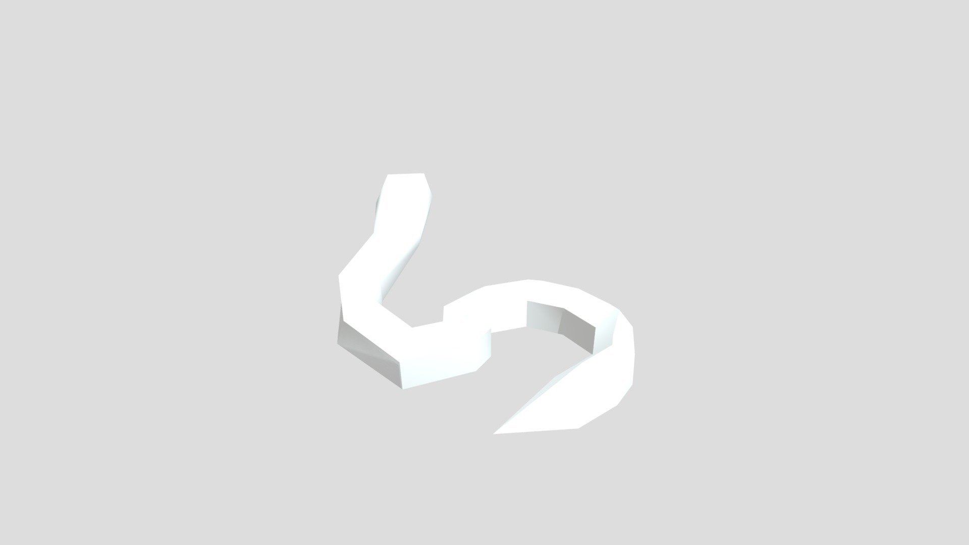Snake low poly - 3D model by Zahar4yk (@yuliya-zahar4yk) [6d5988b ...