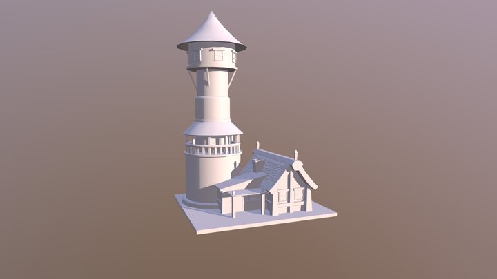 MAGE'S TOWER 3D Model