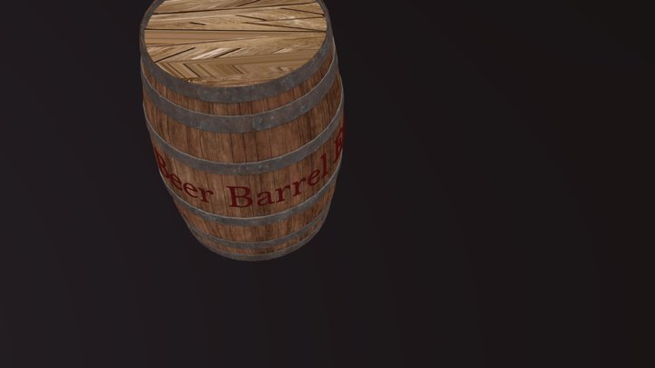 Barrel 3D Model