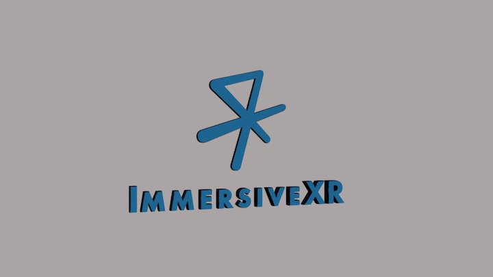 ImmersiveXR Logo3D 3D Model