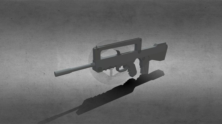 Famas 3D Model