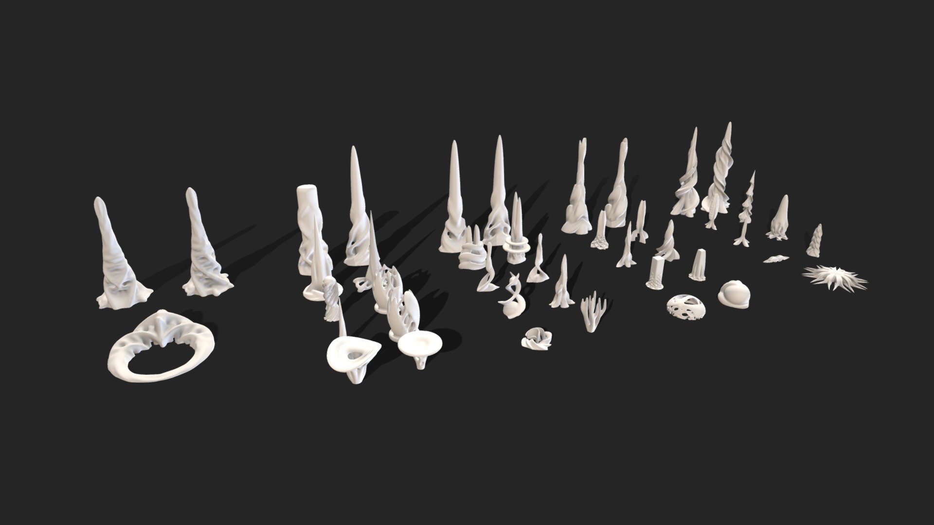 Organic City Kit — Sketchfab embed 3D viewer