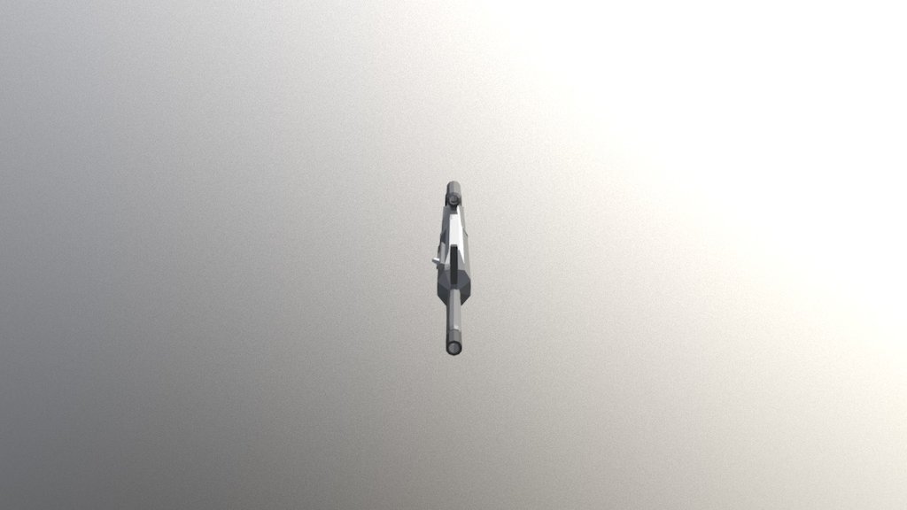 Assault rifle (low poly)