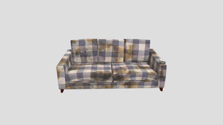 filthy couch 3D Model