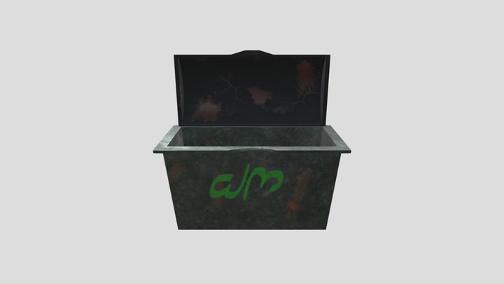 DumpsterTextured 3D Model