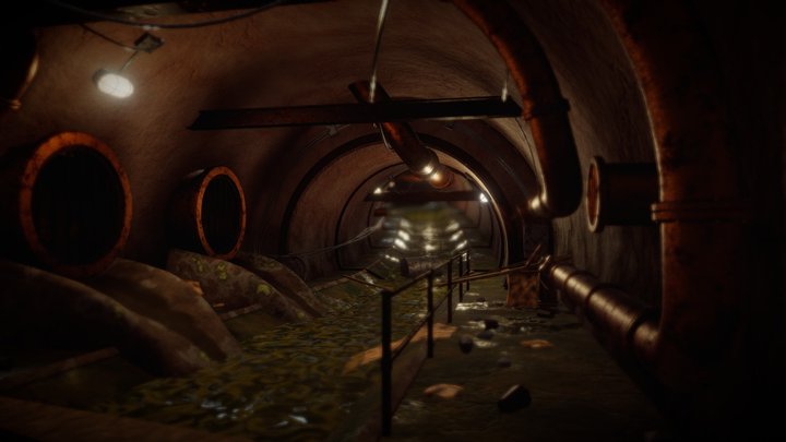 Urban Series – Underground Sewer System 3D Model