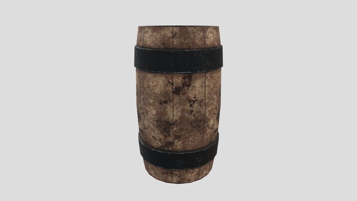 Barrel upgraded 3D Model