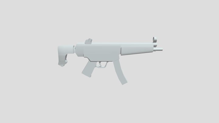 SM MP5 3D Model