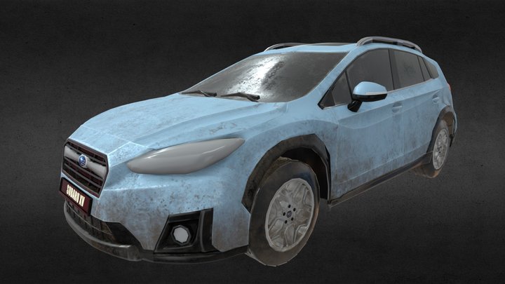 SUBARU XV 2018version 3D Model