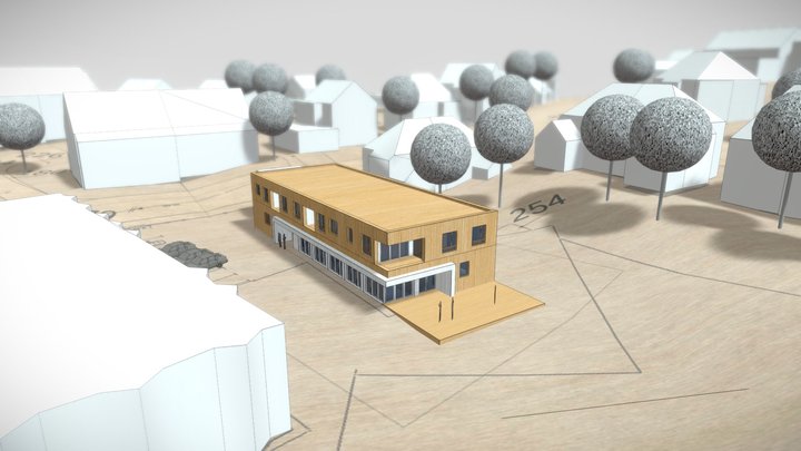 2400h-3D- Modell-sketch Fab 3D Model