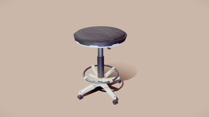 Lab chair – Gratis 3D-model STL
