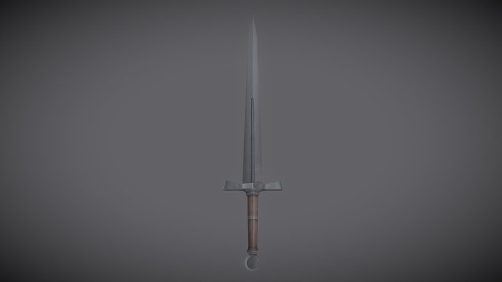 One Hand Sword (^_^) 3D Model
