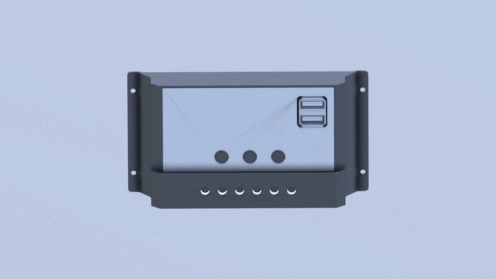 006 solar charge controller 3D Model