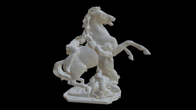 JC Nichols Merman Battle Fountain 3D Model