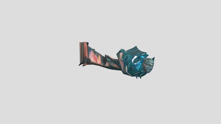 Sirena al reverso 3D Model