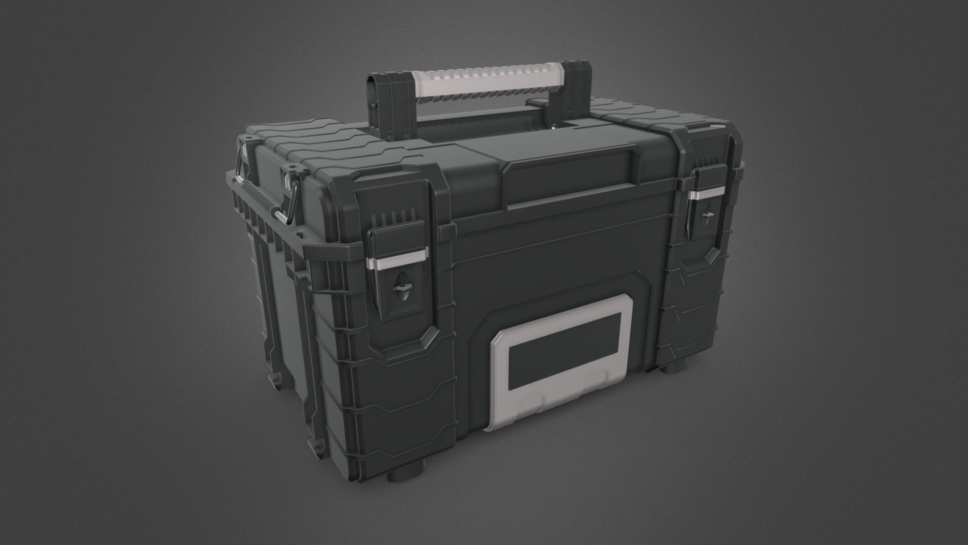 [HW XYZ School] Details 3/3 (Toolbox) Download Free 3D model by Ken