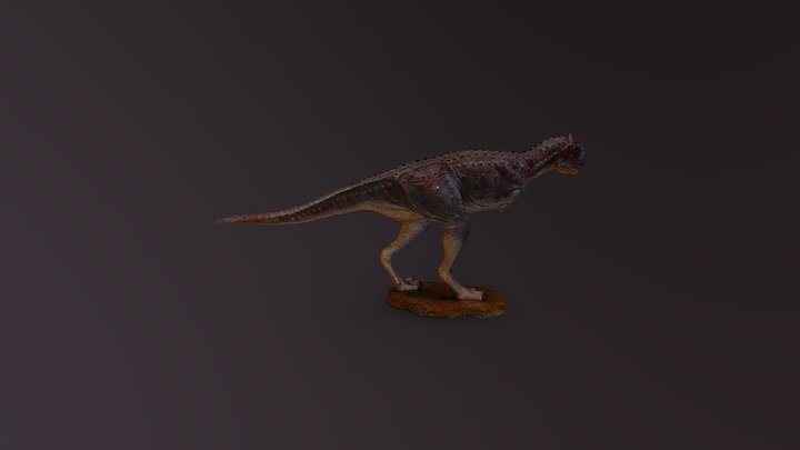 Dinosaur Scan Retopology 3D Model