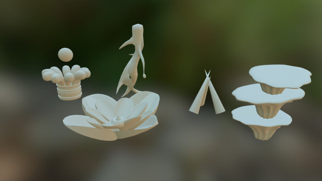 Things to Aquarium 3D Model