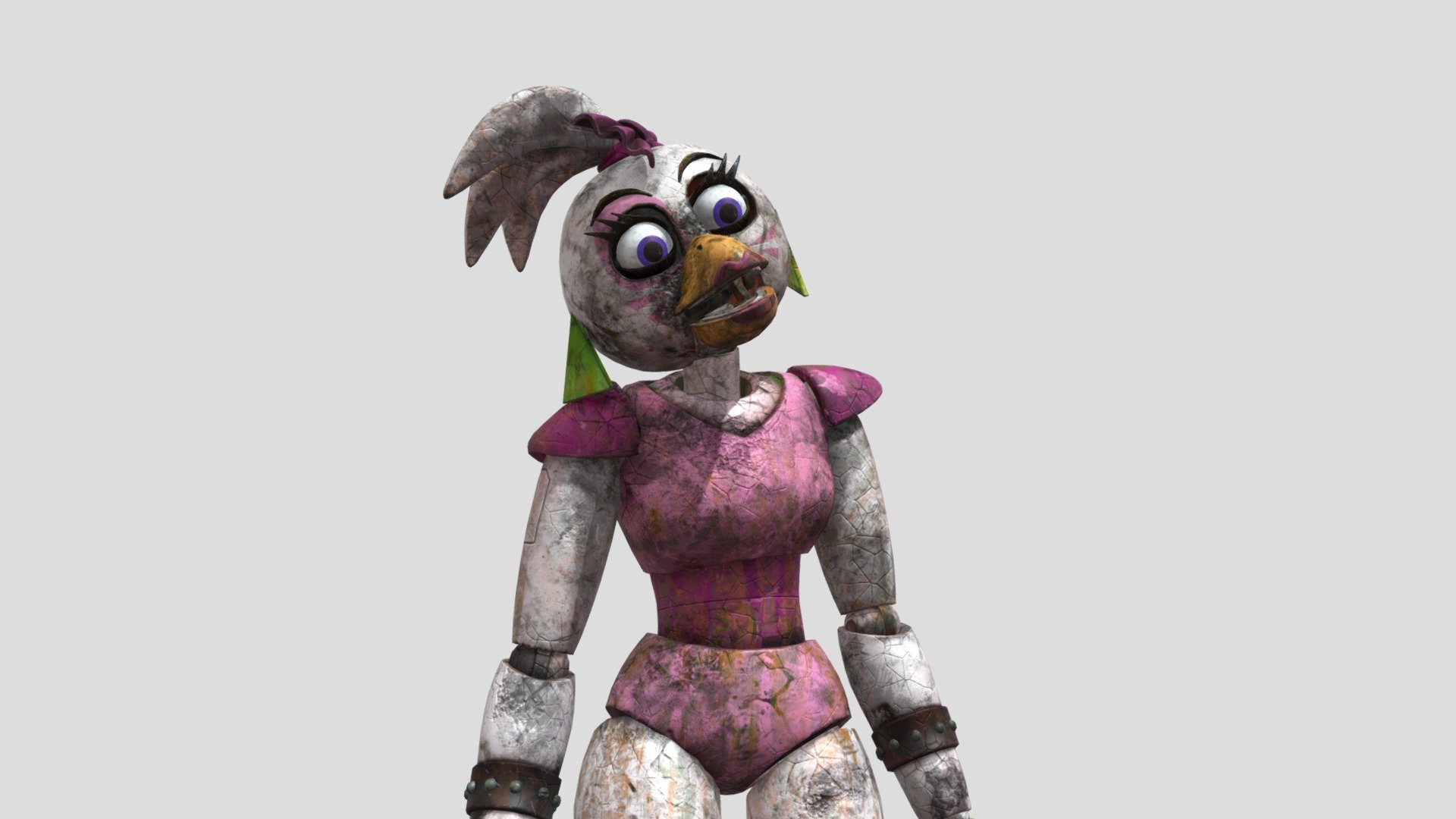 Fnaf Help Wanted 2 Chica Download Free 3d Model By Xoffly [6d631bf] Sketchfab