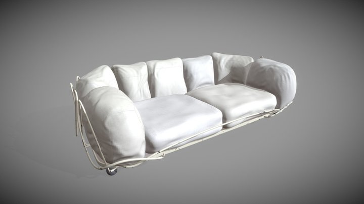 Designer sofa / Furniture 3D Model