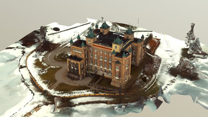 Stora Sundby Castle  -RAWscan – Gratis 3D-model STL