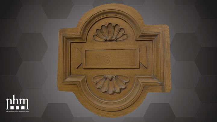 Decoration on a wooden door (NHMW-DOC-00064) – Modello 3D gratuito STL