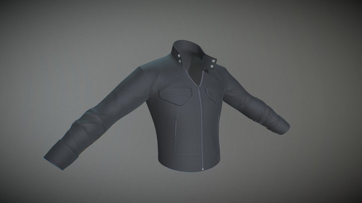 Game Characters - Kenneth Cole Jacket 3D Model
