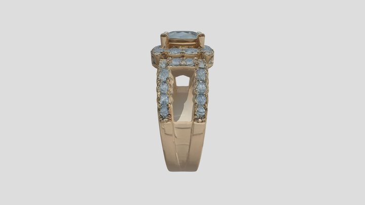 Diamon Ring Render - Texture - Design (4) 3D Model