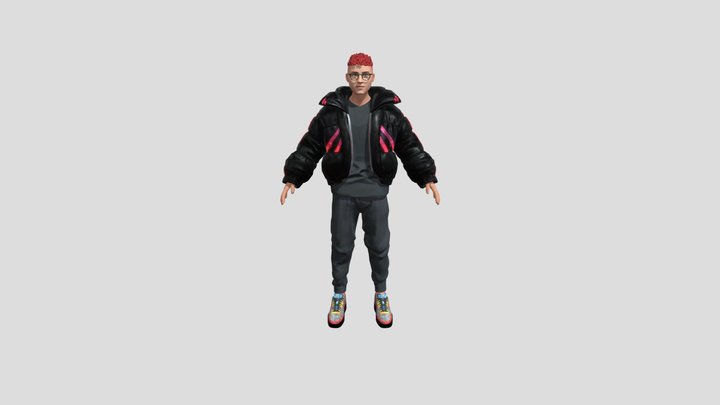 Welcome to Deimos character P1 3D Model