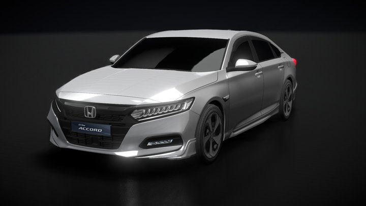 Honda Accord 2020 3D Model