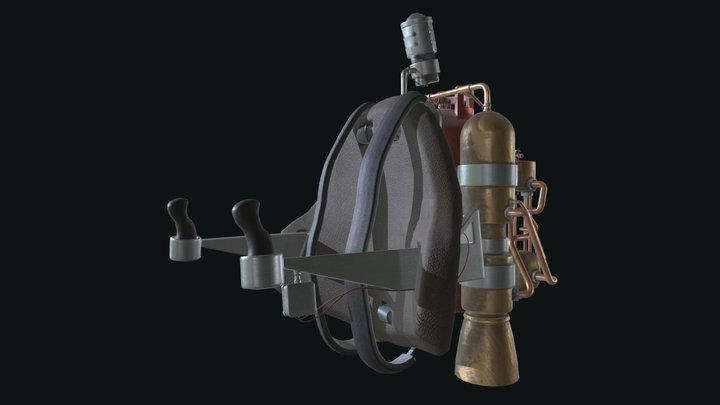 Homemade Jetpack 3D Model