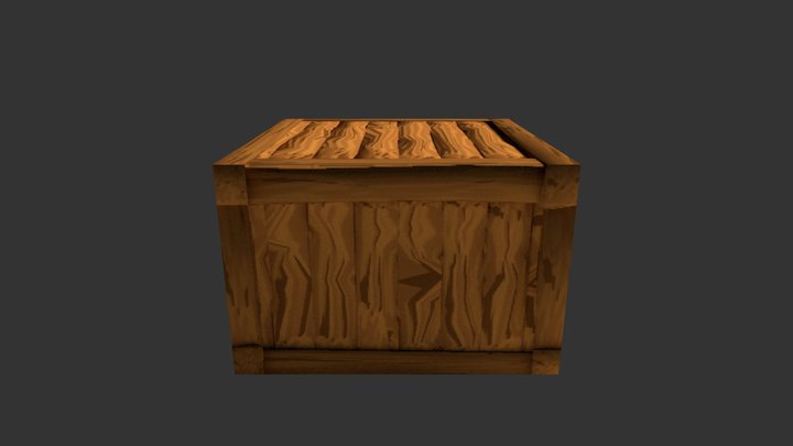 Crate Two 3D Model