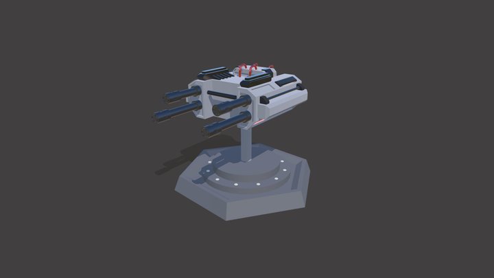 cannon 3D Model