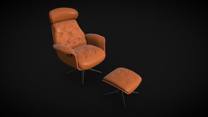 chair_low 3D Model